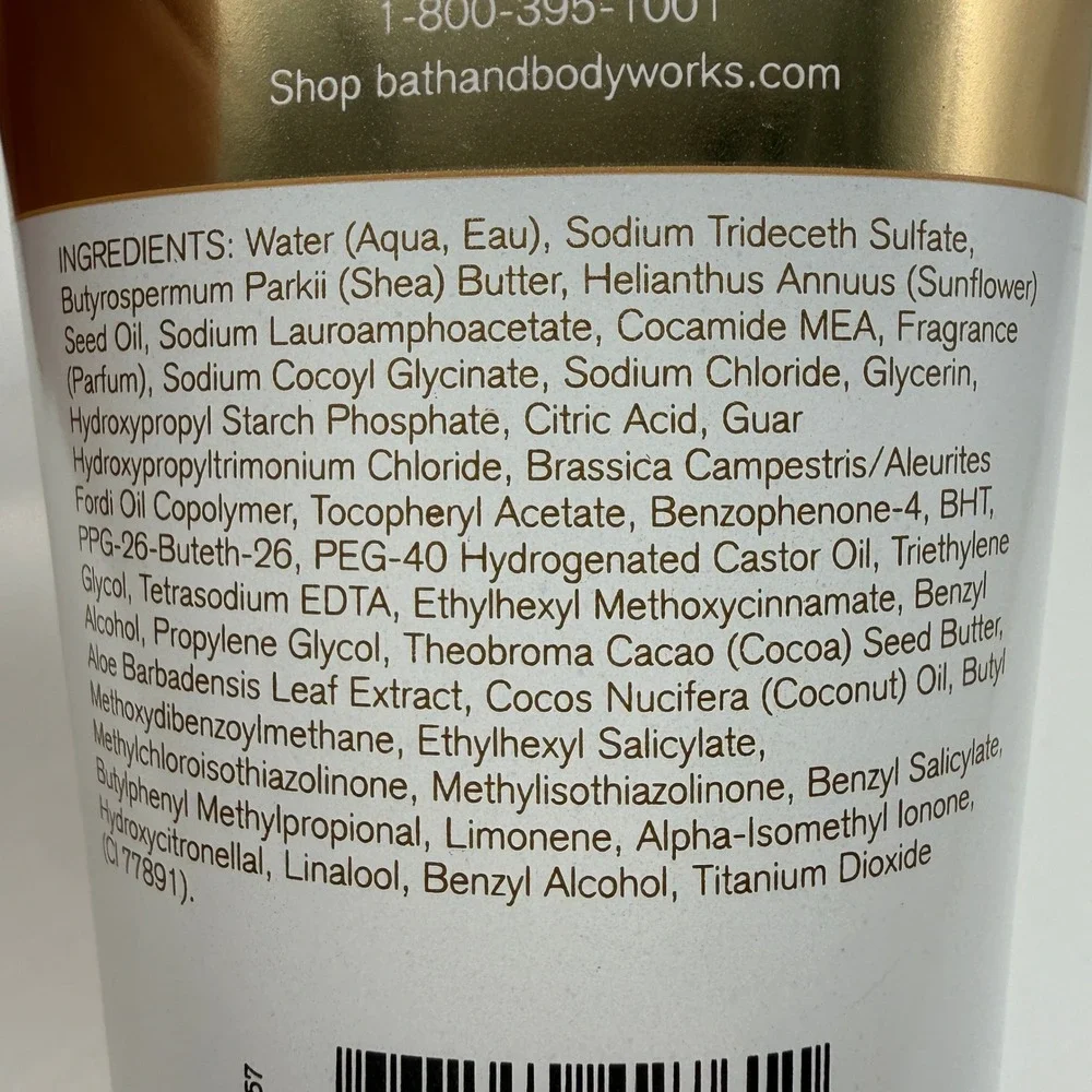 Bath & Body Works Moisturizing Body Wash Women 10oz In The Stars Gold Glitter